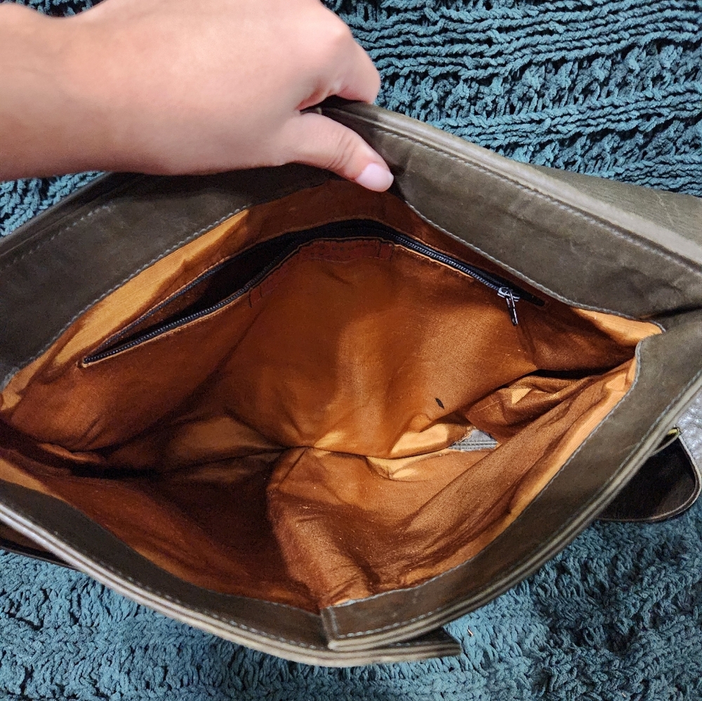 Hester Van Eeghen Amsterdam Leather Men's Bag - Picture 3 of 10